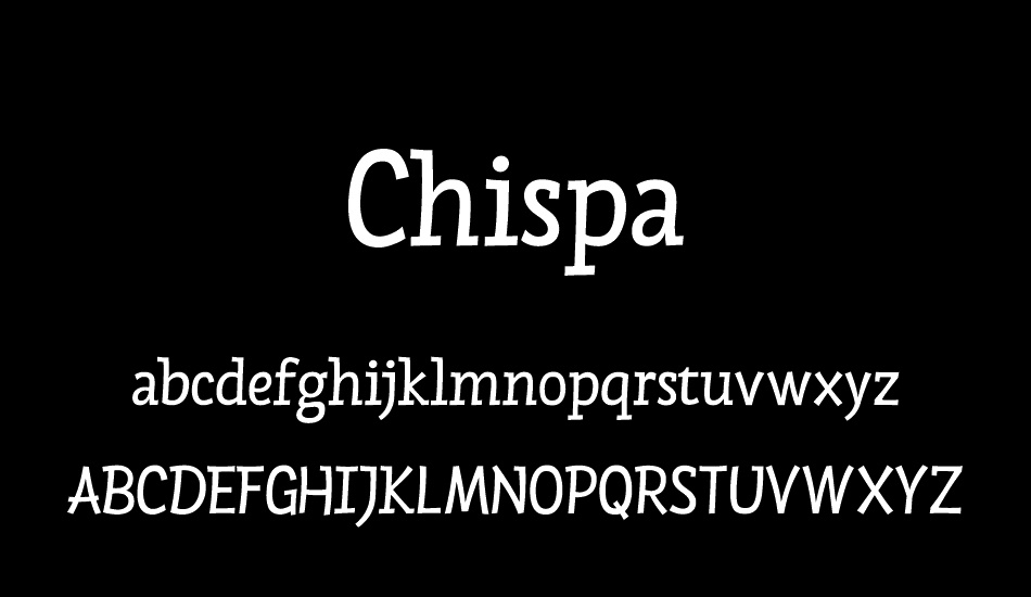 chispa font