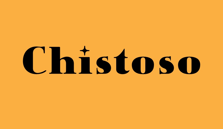 chistoso font big