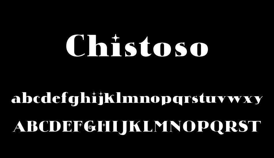 chistoso font