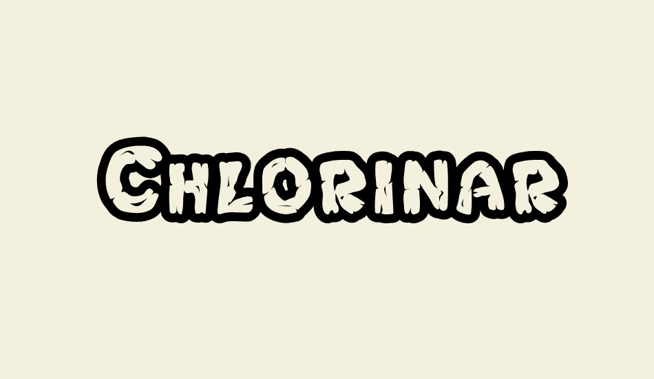 chlorinar font big
