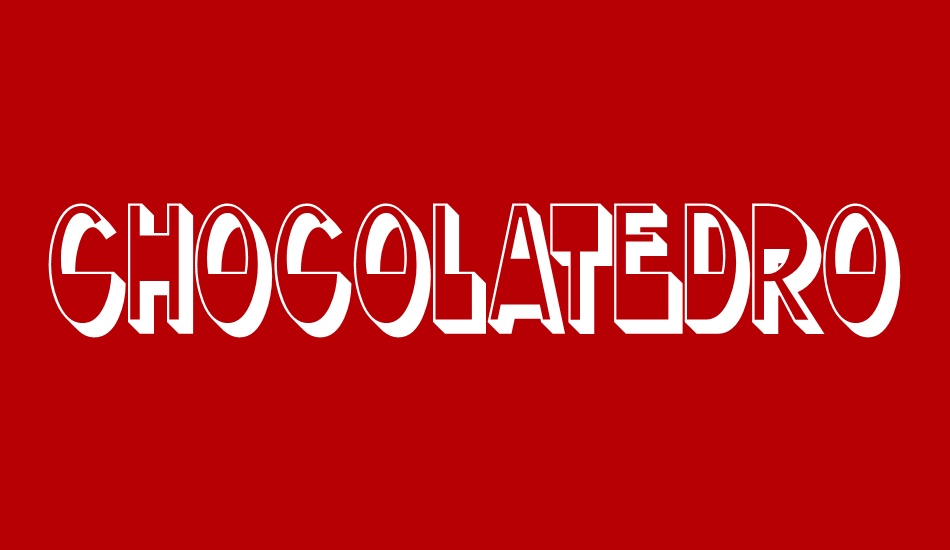 chocolatedropsnf font big