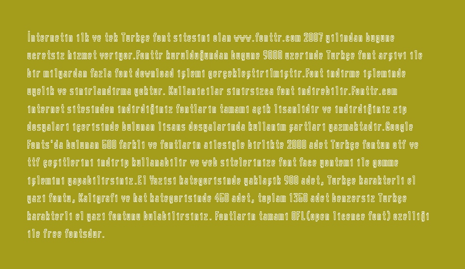 chunk font 1
