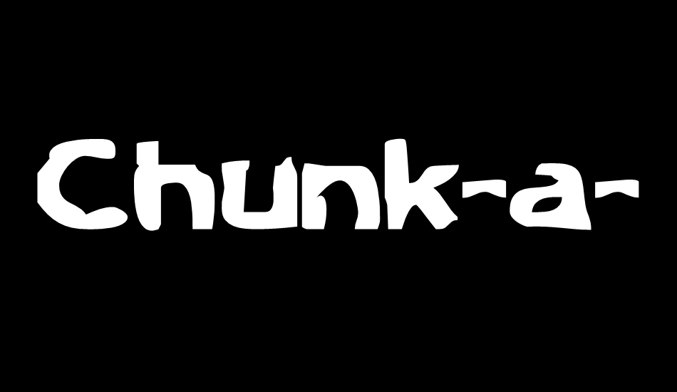 chunk-a-chip font big