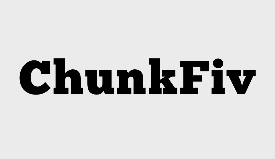 chunkfive-ex font big