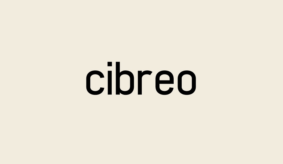 cibreo font big