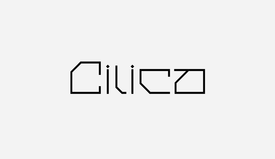 cilica font big