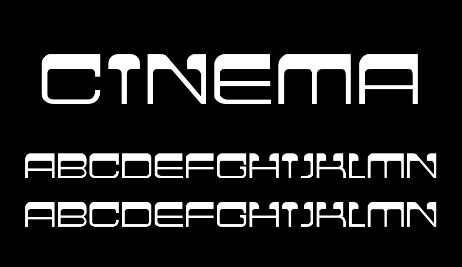 cinema-mf font
