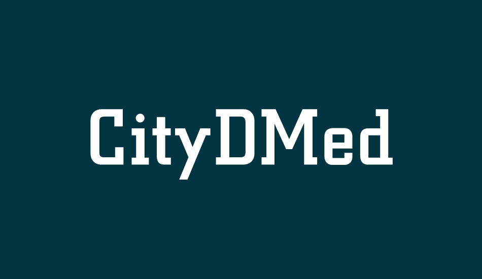 citydmed font big