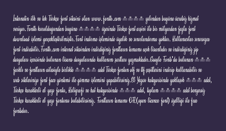 clarice-personal-use font 1