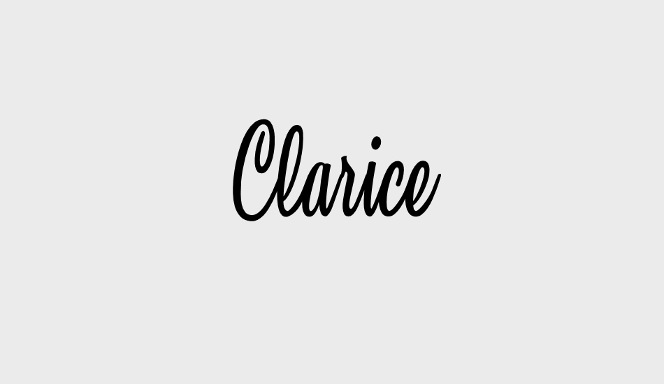 clarice-personal-use font big