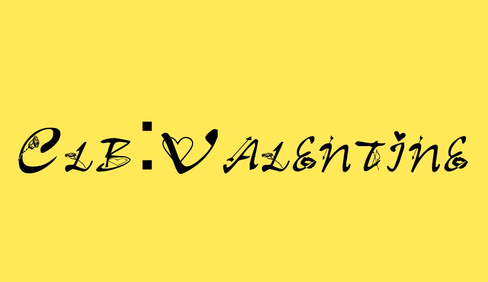 clb-valentine font big