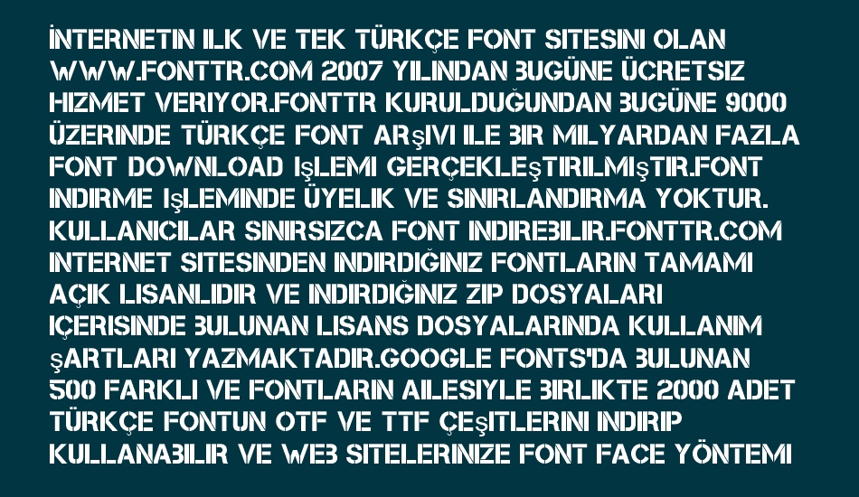 cleanwork font 1