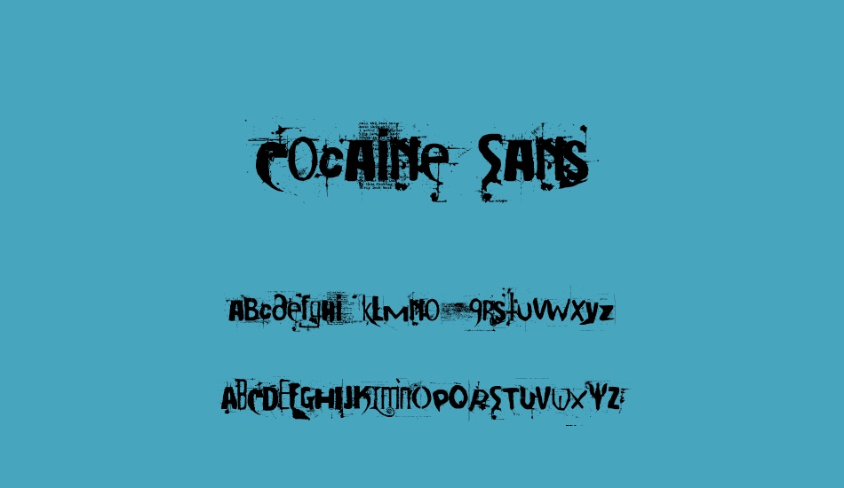 cocaine-sans font