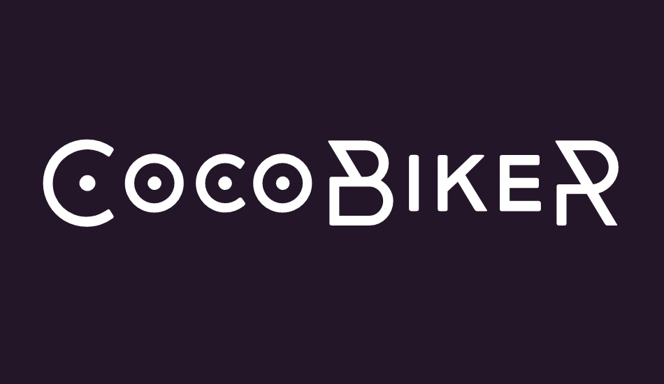 cocobiker font big