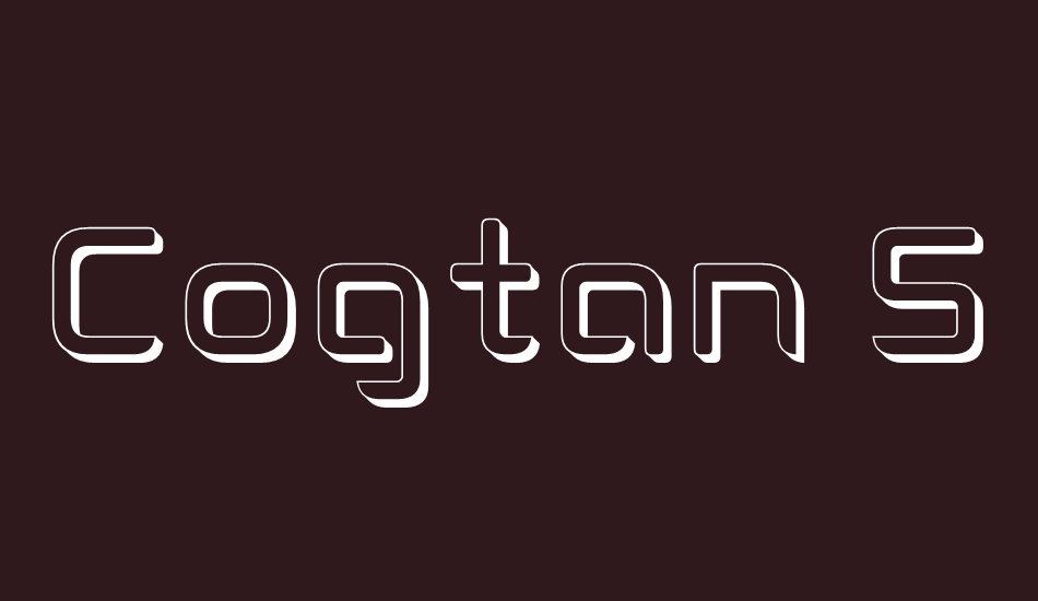 cogtan-shadow font big