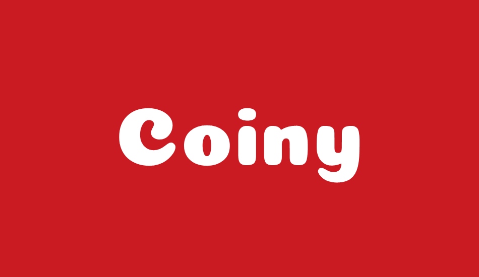 coiny font big