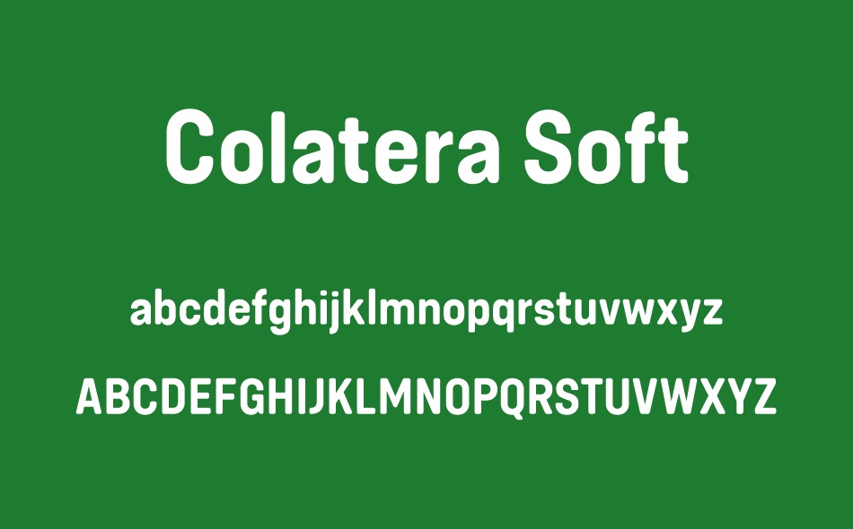 Colatera Soft font
