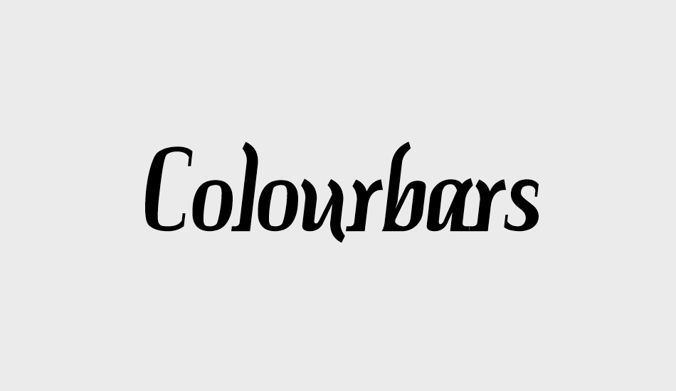 colourbars font big