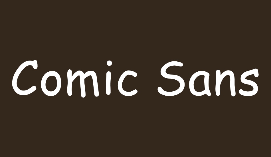 comic-sans-ms font big