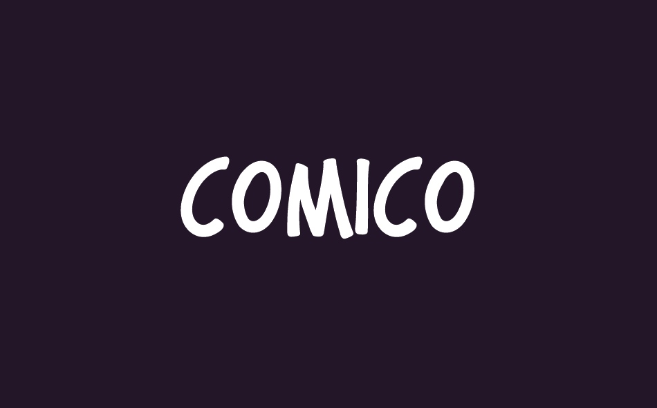 Comico font big