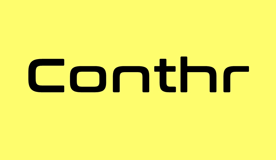 conthrax-sb font big