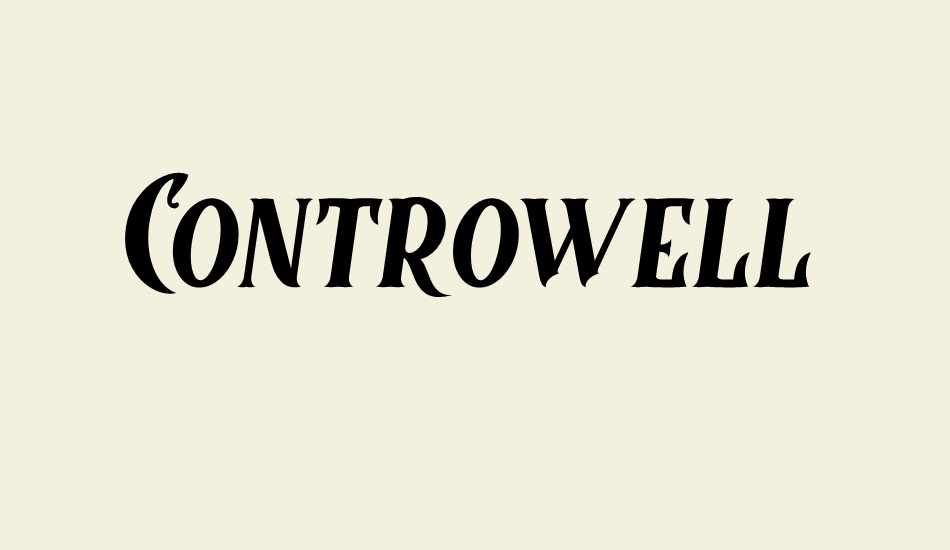 controwell font big