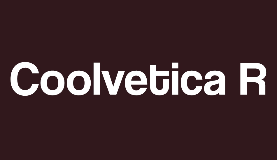 coolvetica-rg font big