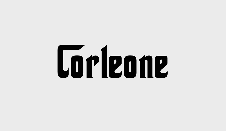 corleone font big