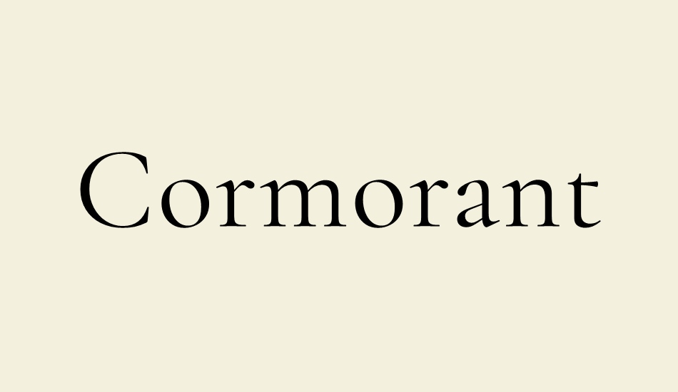 cormorant-garamond font big