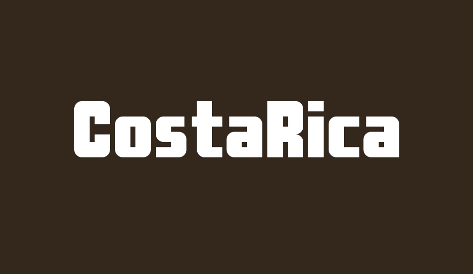 costarica font big