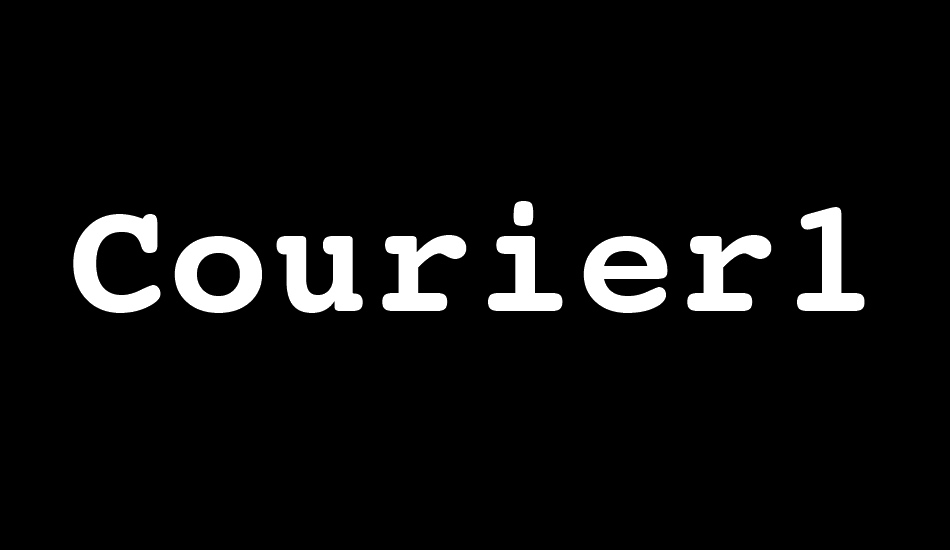 courier10-bt font big