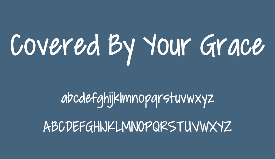 covered-by-your-grace font