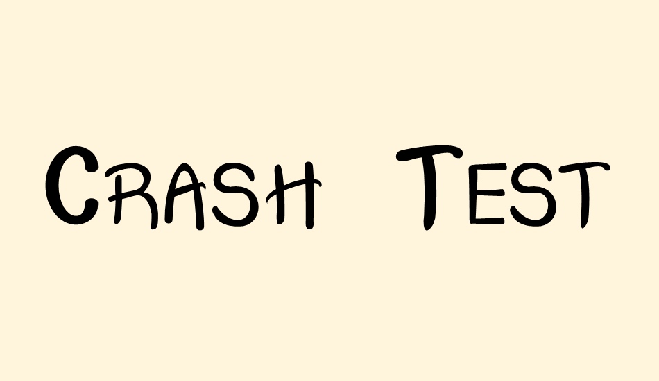 crash--test font big