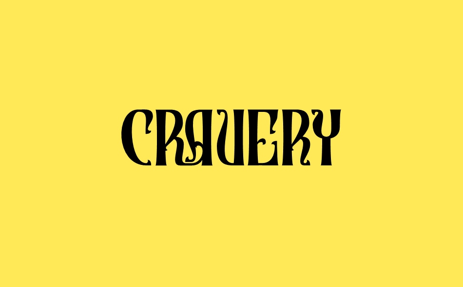Cravery font big