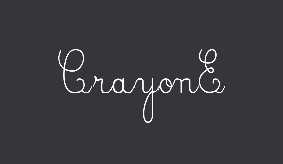 crayone font big