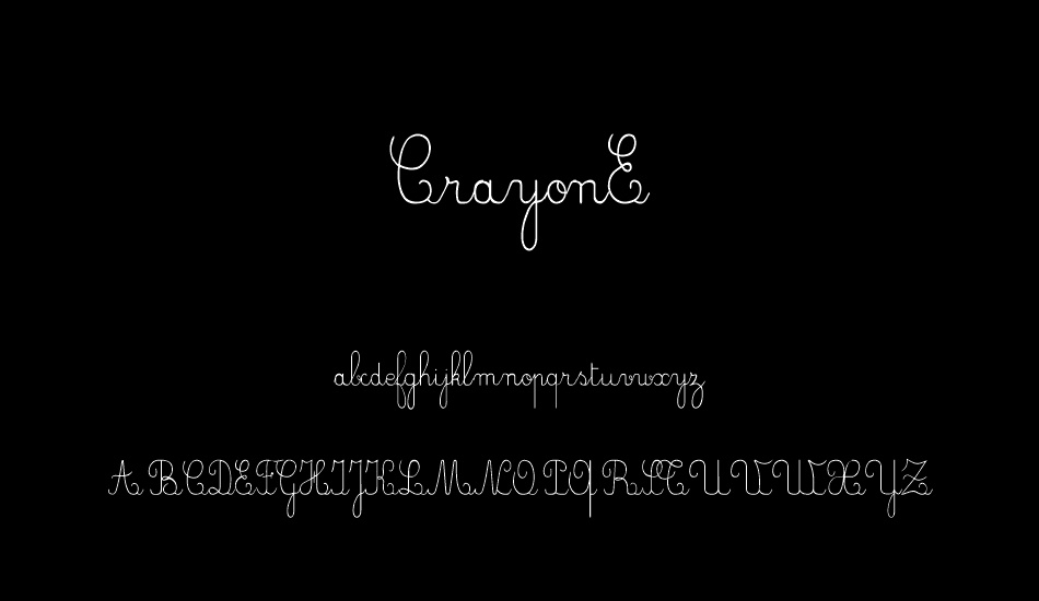 crayone font