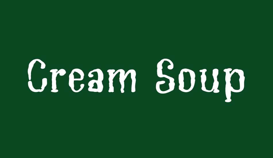 cream-soup font big