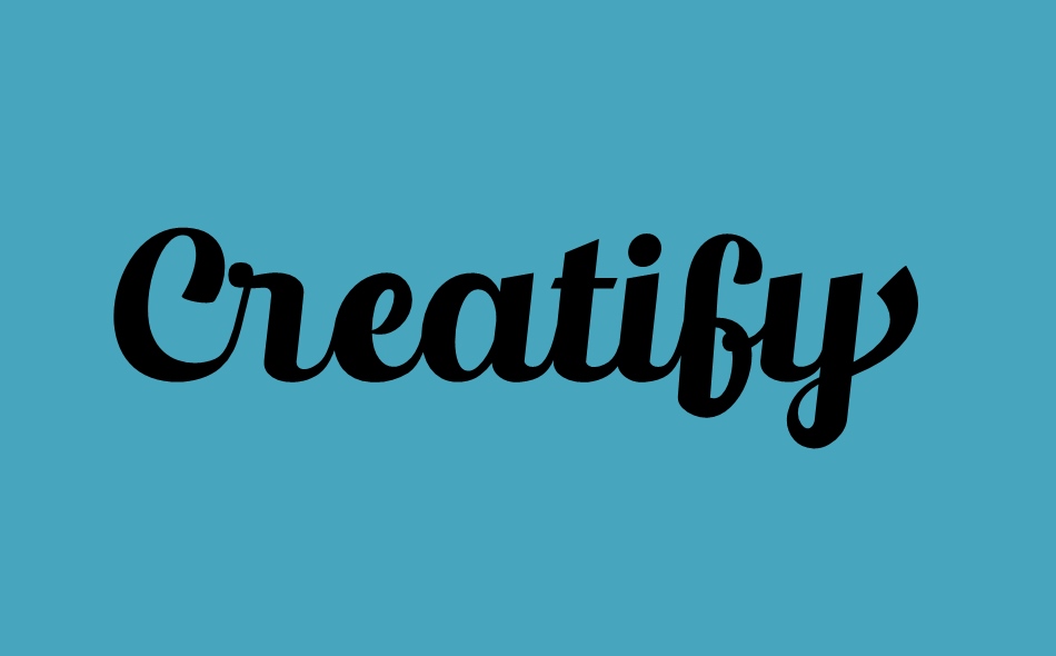 Creatify font big