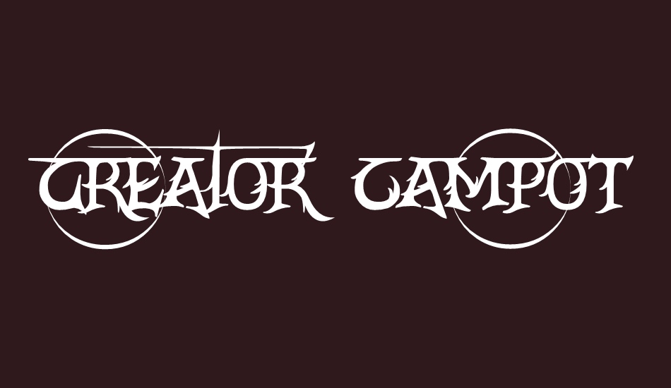 creator-campotype-smcp font big