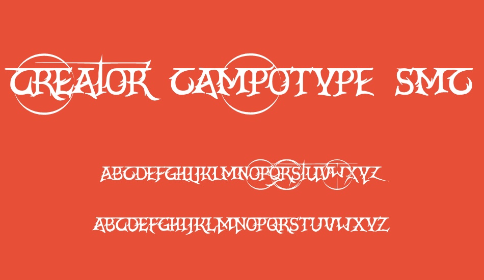 creator-campotype-smcp font