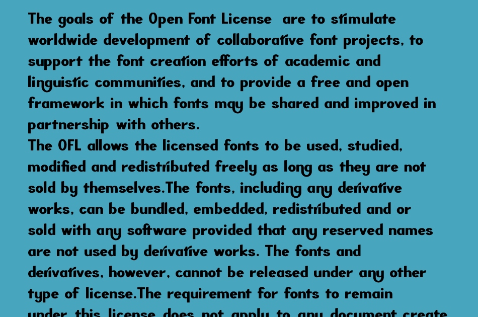 Creator Genius font 1