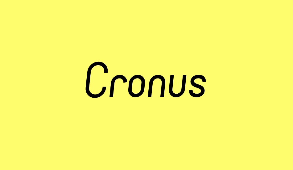 cronus font big