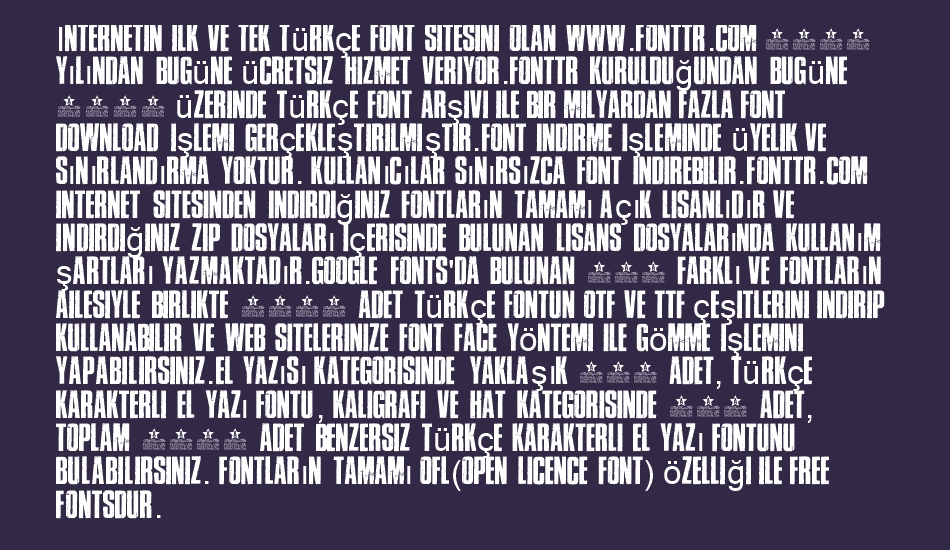 cross-town-personal-use font 1