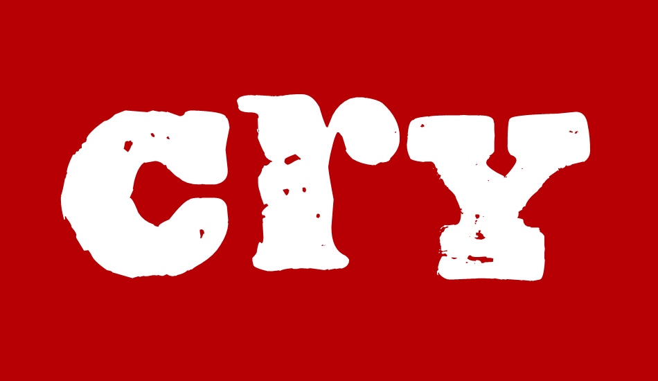 cry-kitty font big