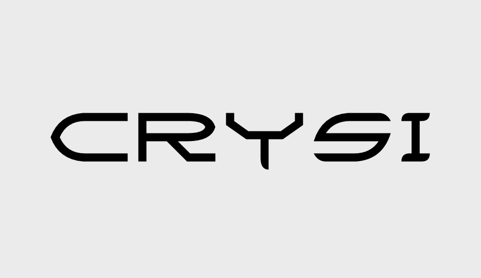 crysıs font big