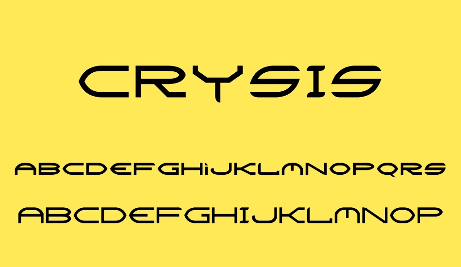 crysıs font