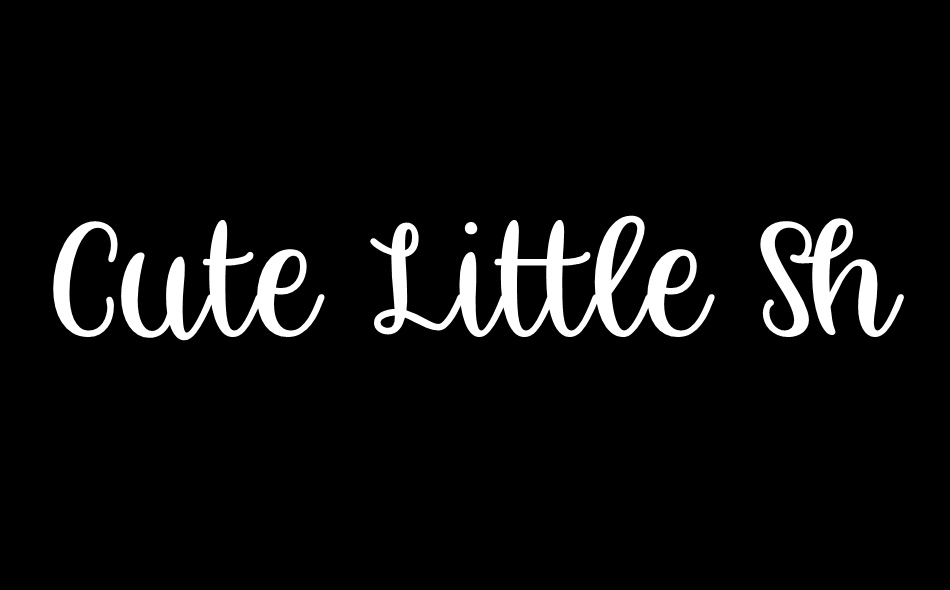 Cute Little Sheep font big