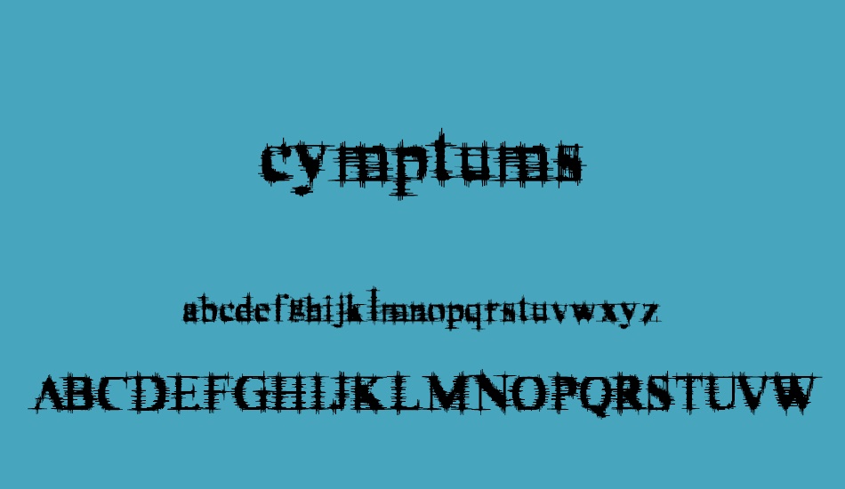 cymptums font