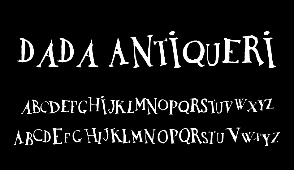 dada-antiquerist- font