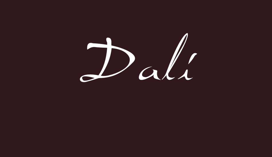 dali font big